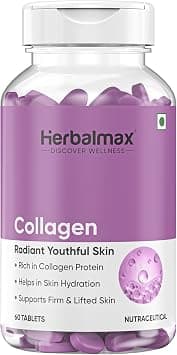 Products Herbal max Collagen 60 Tablets 800Mg - Supports Skin, Hair, Joints and Nail Health - Best Deal Finder