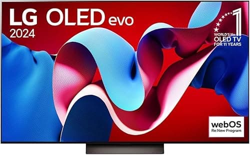 LG 65 Inch OLED evo C4 Smart 4K TV AI Magic remote Dolby Vision webOS24 Black on Amazon.ae - Price Tracker