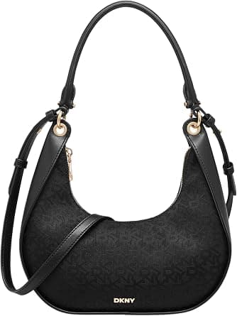 DKNY Womens Abby Hobo Crossbody Handbag - Best Deal Finder