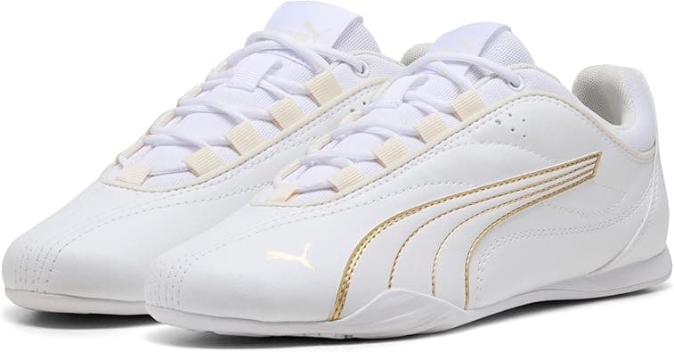 PUMA PUMA CATCH SOLEIL PUMA White-PUMA Gold womens Shoes on Amazon.ae - Price Tracker