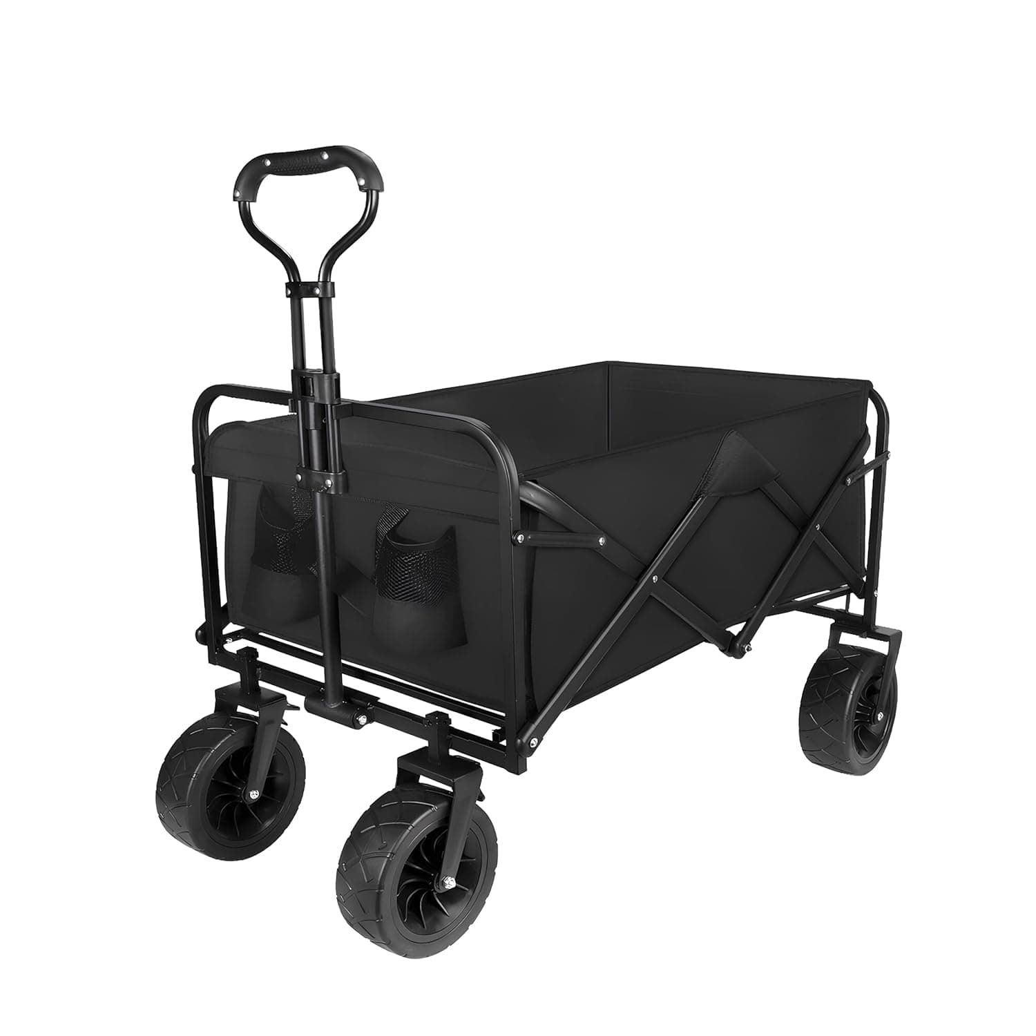 Coolbaby Cart Outdoor Garden Cart.The Cart Handles Are Adjustable And Can Be Folded Into A Lightweight Outdoor Four-Wheeled Cart For Gardening, Sports, Camping And Picnics-Black… on Amazon.ae - Price Tracker