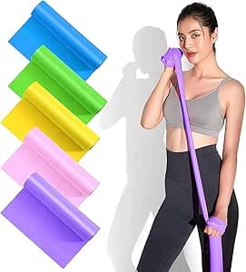 SKY-TOUCH Latex Resistance Exercise Band 5Pcsexercise Bands For Physiotherapy, Strength Training & Fitness Workouts, Pilates, Stretching And Yoga Physical Therapy Fitness on Amazon.ae - Price Tracker