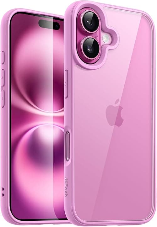 JETech Case for iPhone 16, Pink on Amazon - Best Deal Finder