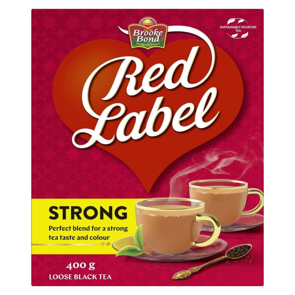 Brooke Bond Red Label Black Loose Tea, 400G on Amazon.ae - Price Tracker