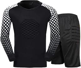Profession Goalkeeper Soccer Jersey, Goalie Shirts, Child Women Men Football Suit, Sponge Protection Doorkeeper Shirt Shorts, Youth and Adult Sizes - Best Deal Finder