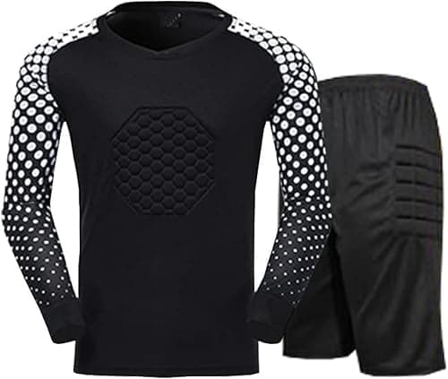 Profession Goalkeeper Soccer Jersey, Goalie Shirts, Child Women Men Football Suit, Sponge Protection Doorkeeper Shirt Shorts, Youth and Adult Sizes على Amazon.ae - متتبع الأسعار