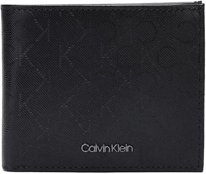Calvin Klein Logo Black Leather Bi-Fold Wallet, Twill Mono Blac, ST on Amazon.ae - Price Tracker