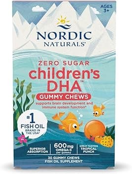 Nordic Naturals Children's DHA Gummies, 600mg - 30 Gummies on Amazon.ae - Price Tracker