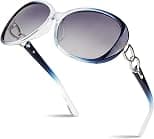 Polarized Sunglasses for Women Oversized Sun Glasses Fashion Shades SUNIER S85 - Best Deal Finder
