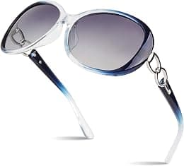 Polarized Sunglasses for Women Oversized Sun Glasses Fashion Shades SUNIER S85 - Best Deal Finder
