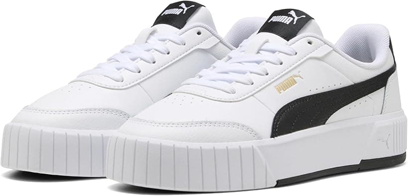PUMA Carina Mia PUMA White-PUMA Black womens Shoes on Amazon.ae - Price Tracker