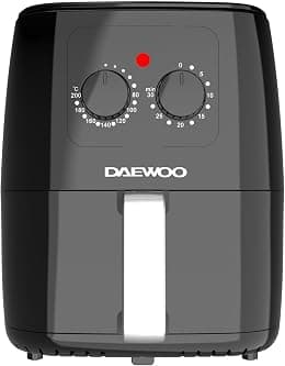 DAEWOO 8-in-1 Digital Air Fryer with 4.5L Large Capacity, 1600W, Up To 60 Min Timer, Rapid Air Technology, Dehydrate Function, Dishwasher Safe Basket, Cool-Touch Handle - DAF8300 –2 Years Warranty - Best Deal Finder