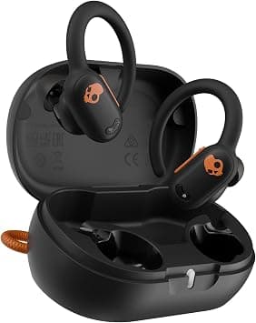 Skullcandy Push ANC Active Wireless Bluetooth In-Ear Earphones with Microphone, 58 Hours Runtime, IP67 Waterproof, Wireless Charging, Compatible with iPhone and Android – True Black على Amazon.ae - متتبع الأسعار