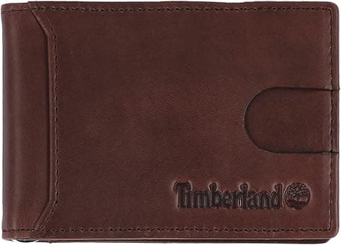Timberland Men's Slim Leather Front Pocket Credit Card Holder Wallet, Brown (Altroz Money Clip), One Size on Amazon.ae - Price Tracker