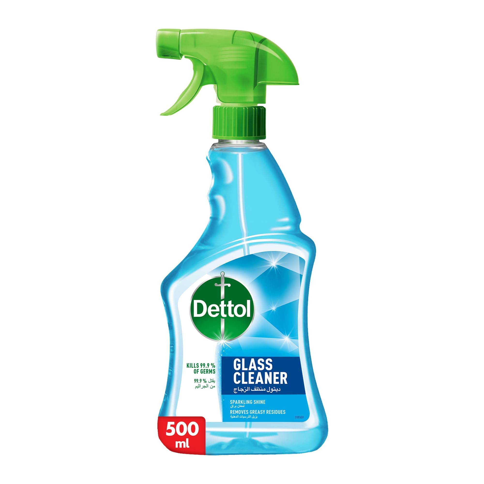 Dettol Glass Cleaner Spray Bottle, 500 ml on Amazon.ae - Price Tracker