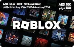 Roblox Digital Gift Code for 2300 + Extra 450 bonus Robux [Redeem Worldwide - Includes Exclusive Virtual Item] [Online Game Code] - Amazon.ae Price Tracker