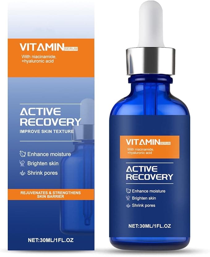 vit c serum for Face 20% Hyaluronic Acid, Niacinamide, Vitamin E, Collagen Peptides - Skin Brightening Solution for Wrinkles, Dark Spots, Fine Lines - Anti Aging Stem Cell Serum for Face on Amazon.ae - Price Tracker