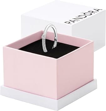 Pandora 192528C02-44 ME Pave and White Dual Ring for Women, Silver/White on Amazon.ae - Price Tracker