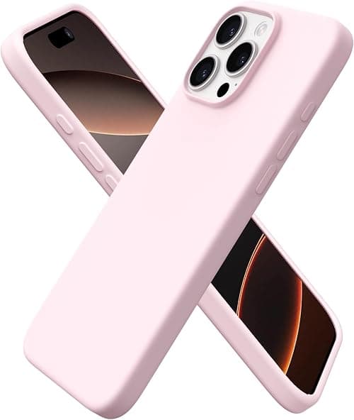 Case Compatible with iPhone 16 Pro 6.3-Inch, Soft Silicone iPhone 16 Pro Cover with Inside Microfiber Shockproof Protective Phone Case for iPhone 16 Pro (Pink, iPhone 16 Pro 6.3 inch) on Amazon.ae - Price Tracker