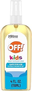 OFF! Kids Spray, Deet Free, 100% Plant Based Oils, Safe for Use on Babies, Toddlers and Kids, 4 Ounce - Amazon.ae Price Tracker
