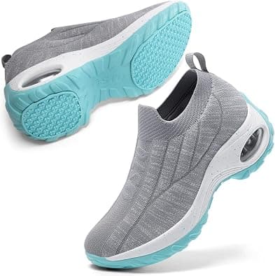 STQ Women's Running Shoes Breathable Air Cushion Sneakers on Amazon.ae - Price Tracker