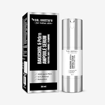 Dr. Sheth'S Bakuchiol & Pdrn Ampoule Serum | 3000 Ppm Pdrn, 0.1% Retinol Firms Plumps Skin Reduces Fine Lines Wrinkles Improves Texture Non-Irritating For Men Women All on Amazon.ae - Price Tracker