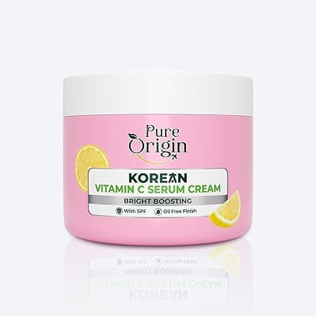 Pure Origin 10x Korean Vitamin C Brightening Serum Cream | Fades Dark Spots, Pigmentation & Dullness | Oil-free & Lightweight | With SPF 50 | All Skin Types | For Women & Men | 50g on Amazon.ae - Price Tracker