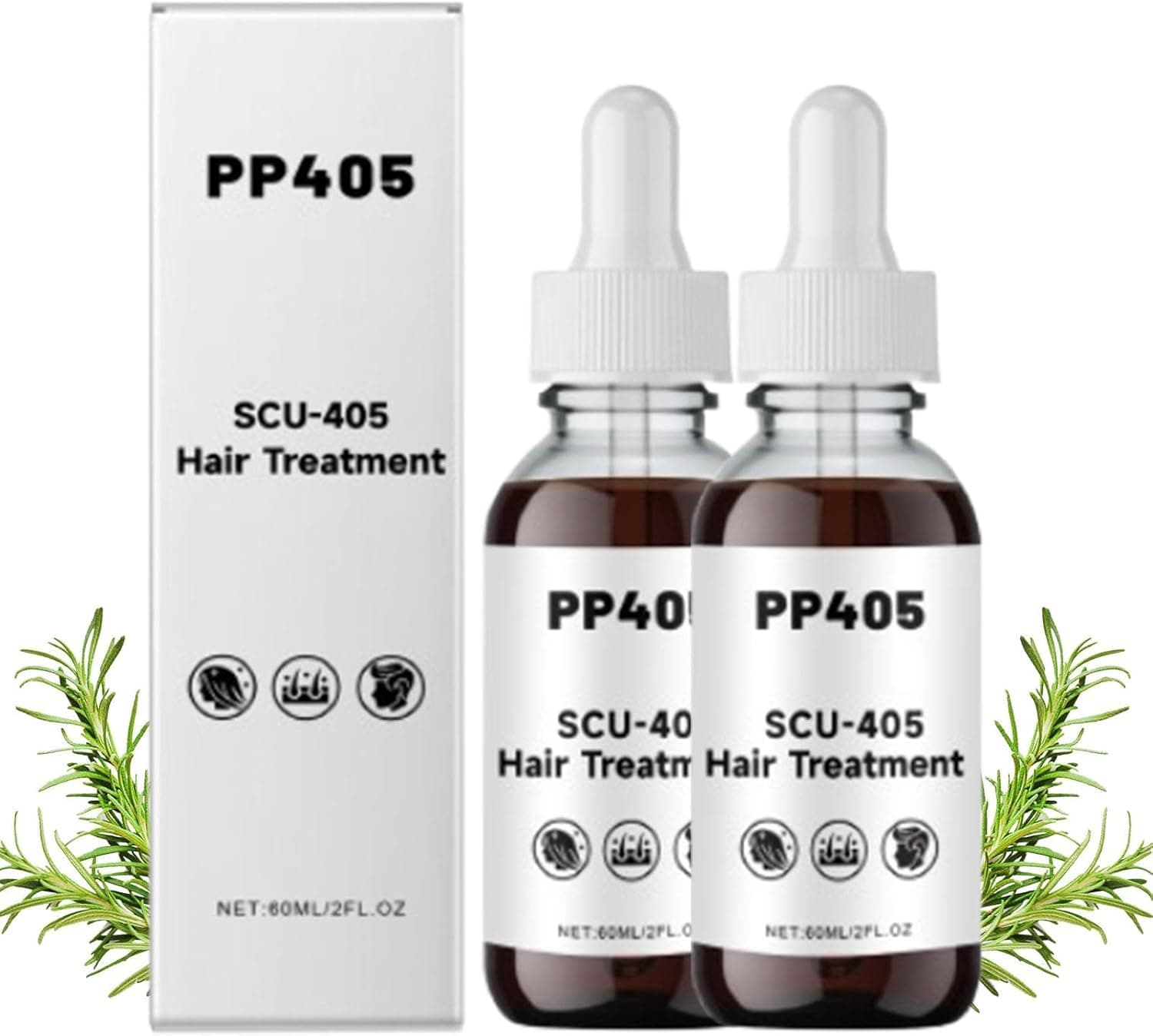 LBOYLOVE® 2 PCS PP405 Hair Treatment, SCU-405 Hair Growth Oil, Anti-Hair Loss Serum, Scalp Nourishing Oil, Damage Repair, Loss Prevention, Quickly Absorbed & Non-Greasy on Amazon.ae - Price Tracker