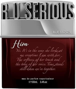 Rue Broca R U Serious Him Eau De Perfume For Men, 80 Ml - متتبع أسعار Amazon.sa