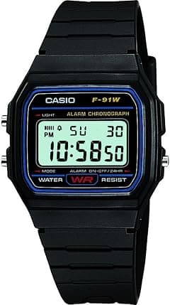 Casio Collection Unisex Digital Watch F-91W - متتبع أسعار Amazon.sa