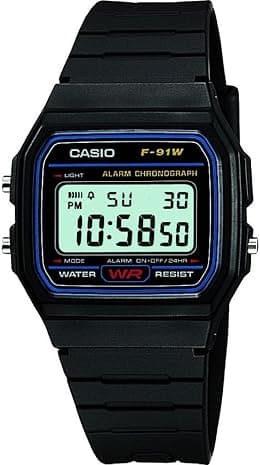 Casio Collection Unisex Digital Watch F-91W - متتبع أسعار Amazon.sa