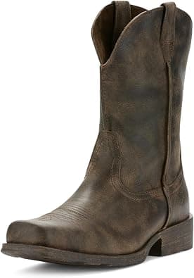 Ariat Rambler Western Boot – Men’s Leather, Square Toe, Western Boots, One size on Amazon.ae - Price Tracker