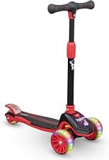 The Moon Brand Xplora Baby/Kids 3 Wheel Scooter Outdoor & Sports Scooter Toy with LED Light Up Wheels Height Adjustable Handle Holds Upto 50Kg - Best Deal Finder