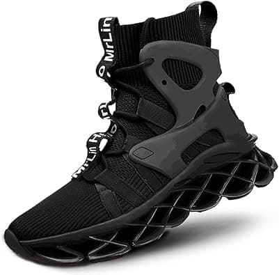 Hello MrLin Men's Running Shoes Non Slip Athletic Tennis Walking Blade Type Sneakers Hip - Amazon.ae Price Tracker