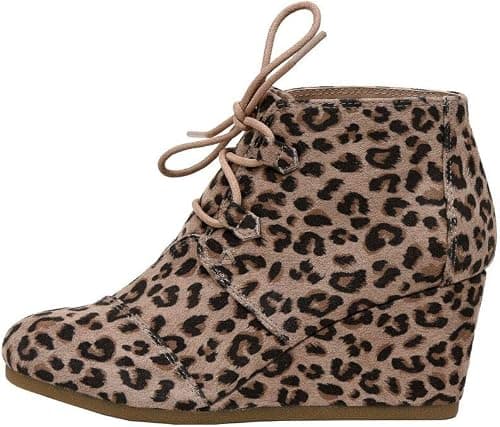 Dunes Women's Zeta Wedge Bootie +Wide Width Available on Amazon.ae - Price Tracker