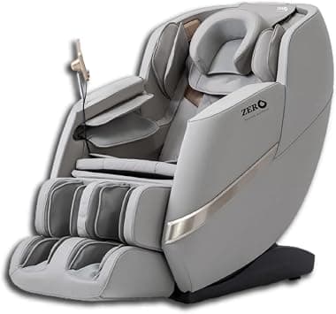 ZERO HEALTHCARE Heal Master Massage Chair Full Body Massage with 20 Rollers, 48 Airbags, Heating Therapy, Zero Gravity, Adjustable Footrest, 5 Auto Programs & Premium Leather Grey on Amazon.ae - Price Tracker