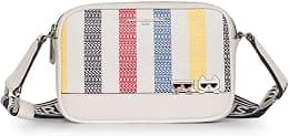 KARL LAGERFELD Womens Maybelle Crossbody Cross Body - Best Deal Finder