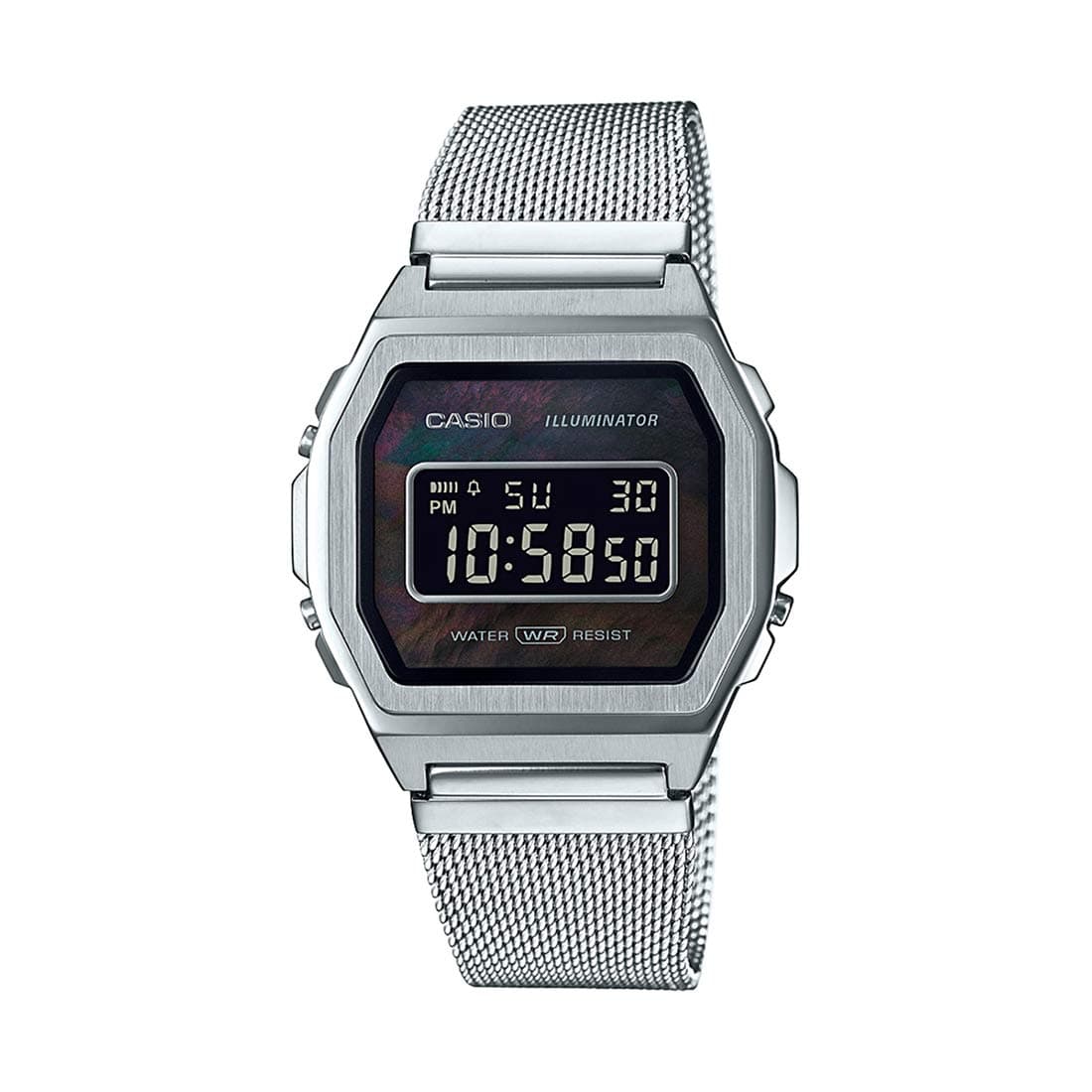 Casio Collection Womens Digital Watch with Stainless Steel Strap on Amazon.ae - Price Tracker