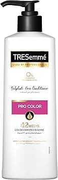 TRESemmé Pro Color Shineplex Conditioner with Shineplex Technology™ & Camellia Oil for up to 12 Weeks of Color Vibrancy & Shine, Free from Sulphates, Parabens & Dyes, 250ML on Amazon.ae - Price Tracker
