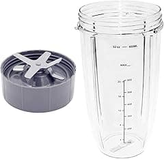 NutriBullet 32oz Cup & Blade Replacement Set, Fits Nutribullet 600W/900W Models - Amazon.ae Price Tracker