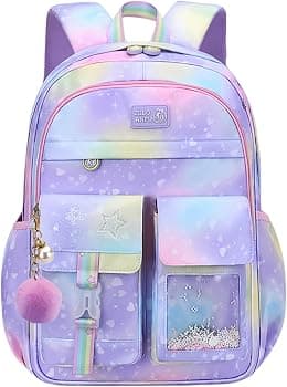 Kawaii Girls Backpacks Capacity Elementary School Bags Bookbags - Best Deal Finder