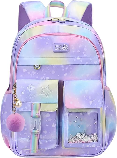 Kawaii Girls Backpacks Capacity Elementary School Bags Bookbags on Amazon.ae - Price Tracker