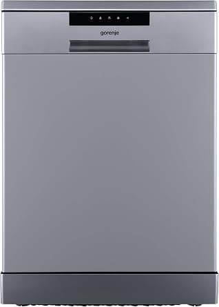 Gorenje GS643E10SME Freestanding Dishwasher – 14 Place Settings, 6 Programs, Half Load Function, Stainless Steel Tub, Silver Finish على Amazon.ae - متتبع الأسعار