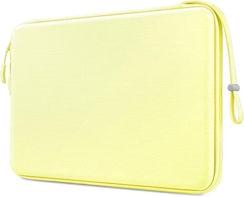 FINPAC Hard Laptop Sleeve Case for MacBook Neo A18 Pro,13 inch MacBook Air 2026 M5/M4/M3/M2/M1,14 inch MacBook Pro 2026 M5/M4/M3/M2 Pro/Max,Waterproof Case for Dell,Surface Laptop,HP,Acer, Citrus on Amazon.ae - Price Tracker