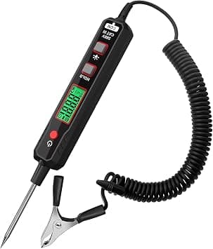 Excefore Automotive Test Light, DC 0.8V-100V Smart Digital Voltage Tester with LCD Backlight Display, Car Truck Vehicle Circuits Low Voltage Tester Probe, Digital Circuit Tester with Flashlight on Amazon.ae - Price Tracker