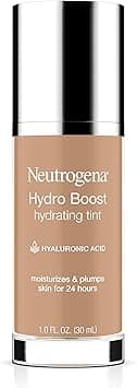 Neutrogena Hydro Boost Hydrating Tint with Hyaluronic Acid, Lightweight Water Gel Formula, Moisturizing, Oil-Free & Non-Comedogenic Liquid Foundation Makeup, 40 Nude Color, 1.0 fl. oz on Amazon.ae - Price Tracker