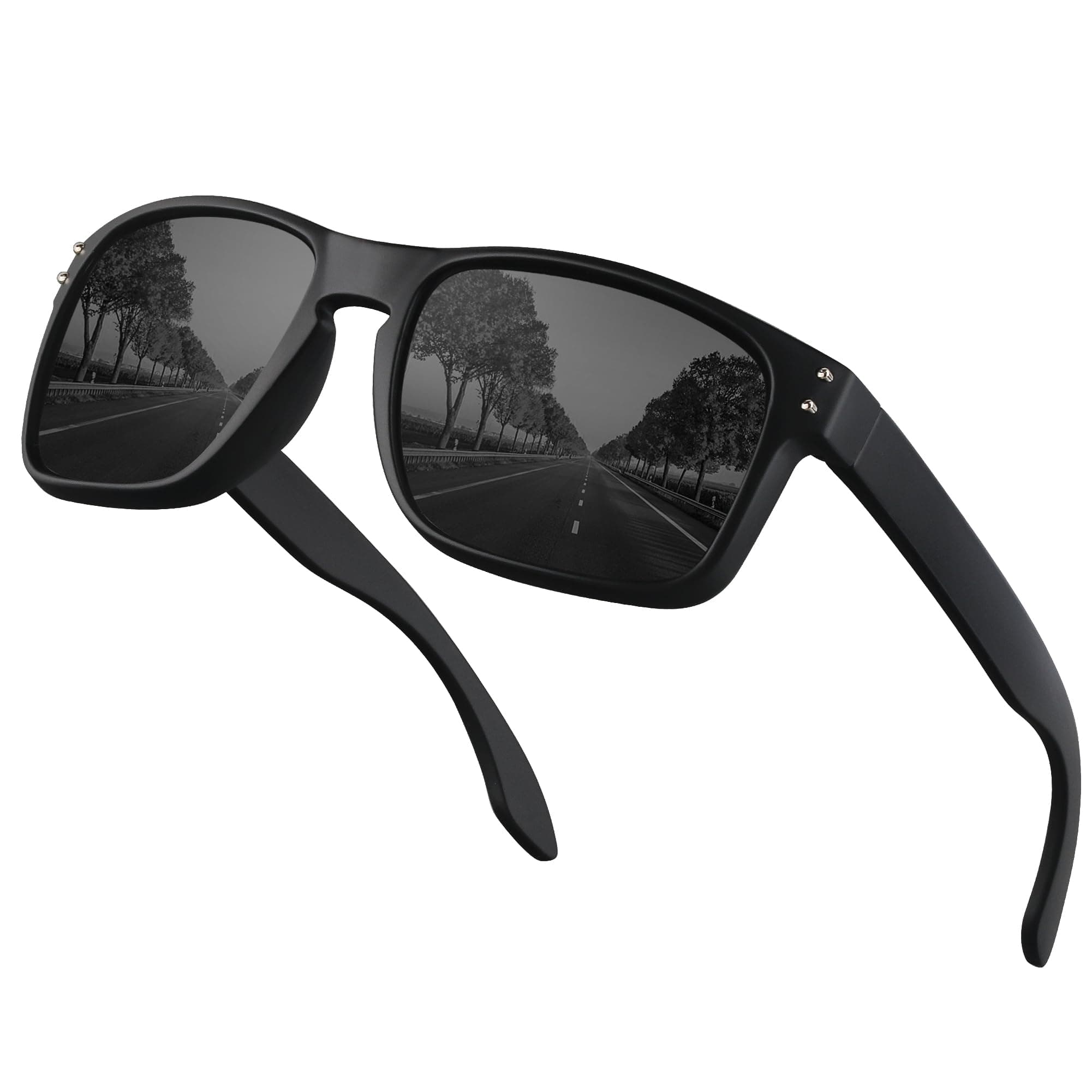 Gimdumasa Sunglasses Mens Polarised - Rectangle Sun Glasses Classic Shades for Men Womens UV400 Protection Sports Driving Fishing Travel on Amazon.ae - Price Tracker