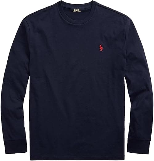 POLO RALPH LAUREN Mens Long Sleeve Crew Neck Custom Slim Fit T-Shirt on Amazon.ae - Price Tracker