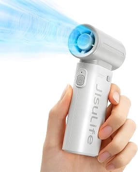 JISULIFE Portable Handheld Fan Life9, Turbo Airflow, Up to 18H Runtime على Amazon.ae - متتبع الأسعار