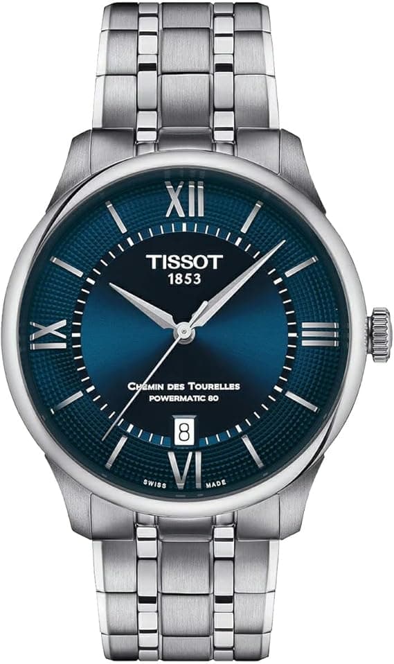Tissot Chemin des Tourelles Powermatic 80 39 mm on Amazon.ae - Price Tracker